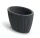 Virágcserép Oro Oval 595x395 mm sötétszürke Prosperplast
