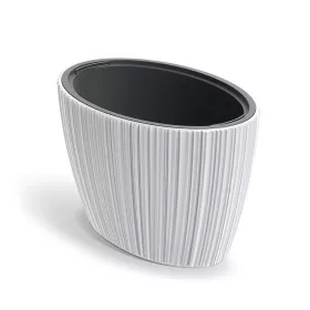 Virágcserép Oro Oval 595x395 mm fehér Prosperplast