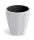 Virágcserép Oro Round 239x240 mm fehér Prosperplast