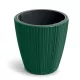 Virágcserép Oro Round 299x300 mm fenyőzöld Prosperplast
