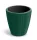 Virágcserép Oro Round 390x400 mm fenyőzöld Prosperplast