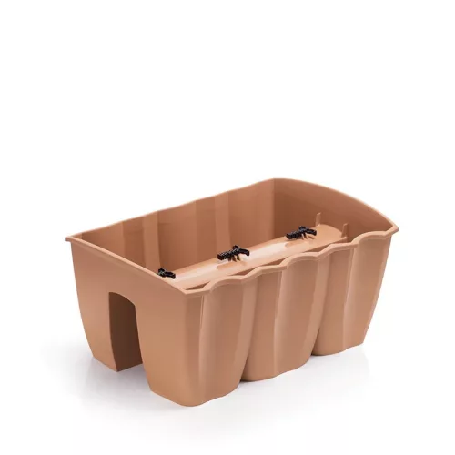 Virágcserép 393 x 201 mm Terrakotta CROWN Prosperplast