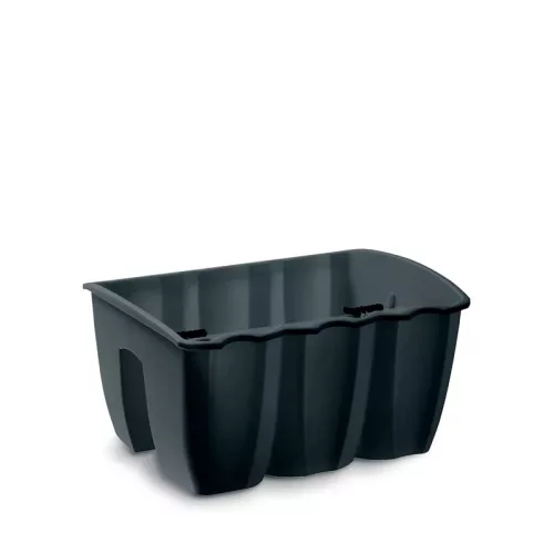 Virágcserép 393 mm Antracit CROWN Prosperplast