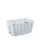Virágcserép 393 x 201 mm Fehér CROWN Prosperplast