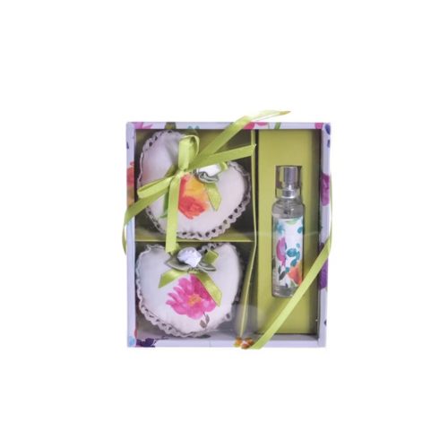 Illatosító szett 12,3x11,4x3cm fehér-multicolor S/3