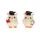 Bagoly figura 3,6cm sárga 2db/cs