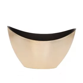 Kaspó csónak alakú 20x9x11,5 cm fényes arany
