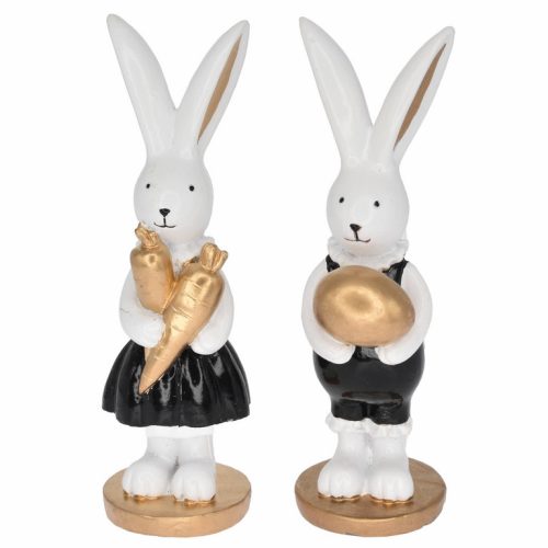 Nyúl tojással répával  4,4x4,1x13,3 cm