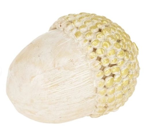 Makk figura 4x4x5cm - krém,arany