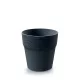 Virágcserép   178x180mm - antracit - FURU ROUND Prosperplast