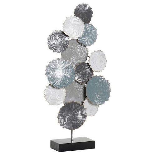 Dekoráció fém 26x55,9x8,9cm világos