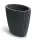 Virágcserép Oro High Oval 595x545 mm sötétszürke Prosperplast