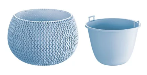 Virágcserép 480 mm jég kék SPLOFY BOWL Prosperplast