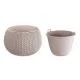 Virágcserép 480 mm mokka SPLOFY BOWL Prosperplast