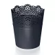 Virágcserép 135 mm Antracit LACE Prosperplast