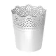 Virágcserép 160 x 185 mm Fehér LACE Prosperplast