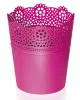 Virágcserép 180 mm Fukszia LACE Prosperplast