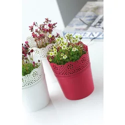 Virágcserép 180 mm Pisztácia LACE Prosperplast