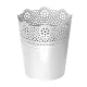 Virágcserép 180 mm Fehér LACE Prosperplast