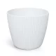 Virágcserép 120 Lamia Round 119x99 mm fehér Prosperplast