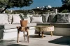 Virágcserép Lamia Round Eco wood 138x115 mm natúr Prosperplast