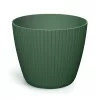 Virágcserép 160 Lamia Round 158x132 mm fenyőzöld Prosperplast