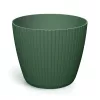 Virágcserép 160 Lamia Round 158x132 mm fenyőzöld Prosperplast