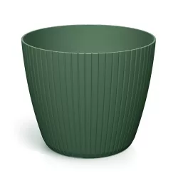   Virágcserép 160 Lamia Round 158x132 mm fenyőzöld Prosperplast