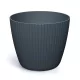 Virágcserép 160 Lamia Round 158x132 mm antracit Prosperplast