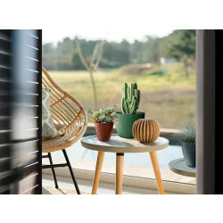 Virágcserép 160 Lamia Round 158x132 mm fehér Prosperplast