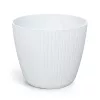 Virágcserép 180 Lamia Round 178x149 mm fehér Prosperplast