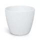 Virágcserép 350  Lamia Round 340x284 mm fehér  Prosperplast