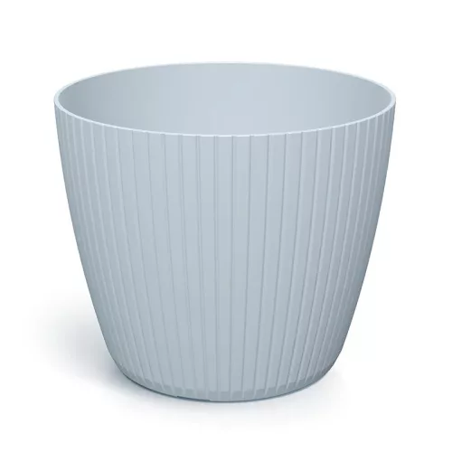 Virágcserép 400 Lamia Round 385x325 mm világos szürke Prosperplast