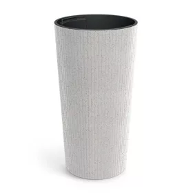   Virágcserép 300 W Lamia SLIM Eco Wood  300x575 mm  fehér Prosperplast