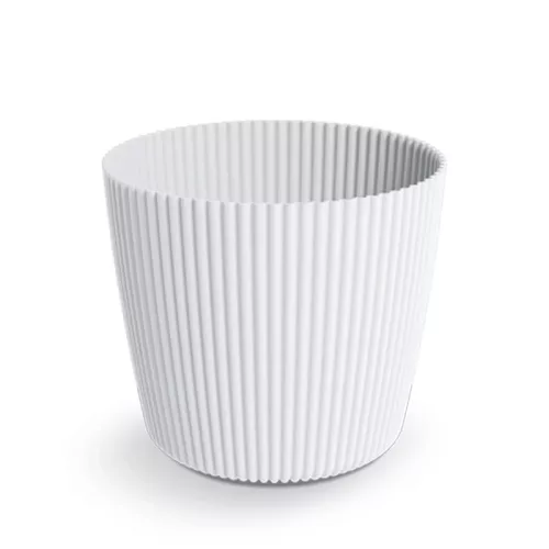 Virágcserép 170 Milly Round 169x149 mm fehér Prosperplast