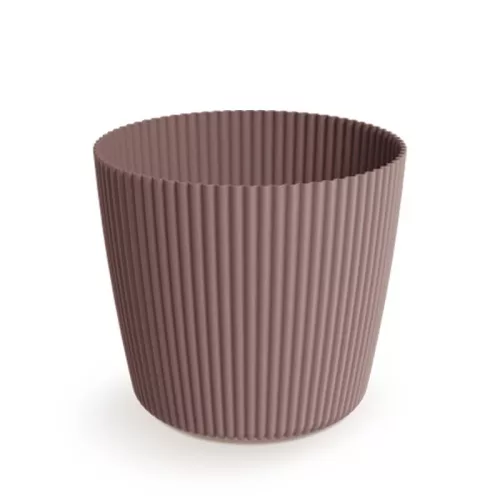 Virágcserép 236 x 208 mm marsala Milly Round Prosperplast