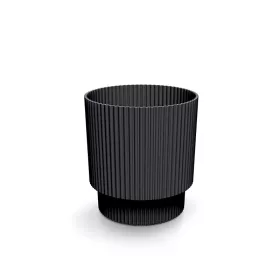   Virágcserép 130 Milly Round 128x128x138 mm Szén Prosperplast