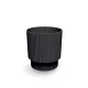Virágcserép 130 Milly Round 128x128x138 mm Szén Prosperplast