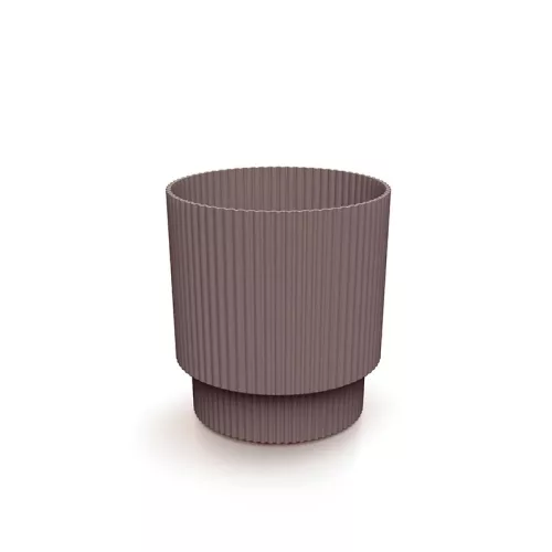 Virágcserép 130 Milly Round 128x128x138 mm Marsala Prosperplast