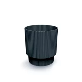   Virágcserép 130 Milly Round 128x128x138 mm Antracit Prosperplast