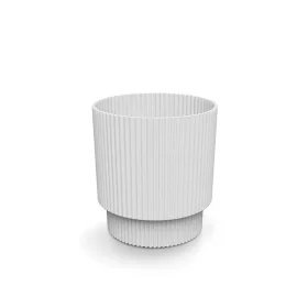   Virágcserép 130 Milly Round 128x128x138 mm   fehér Prosperplast