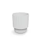 Virágcserép 130 Milly Round 128x128x138 mm   fehér Prosperplast