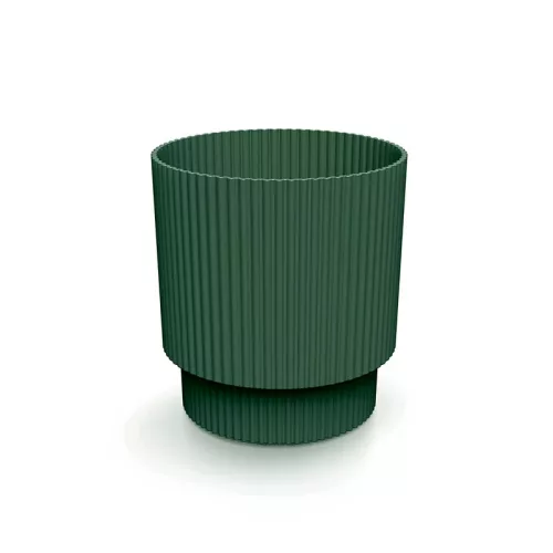 Virágcserép 150 Milly Round 146x157 mm fenyőzöld Prosperplast