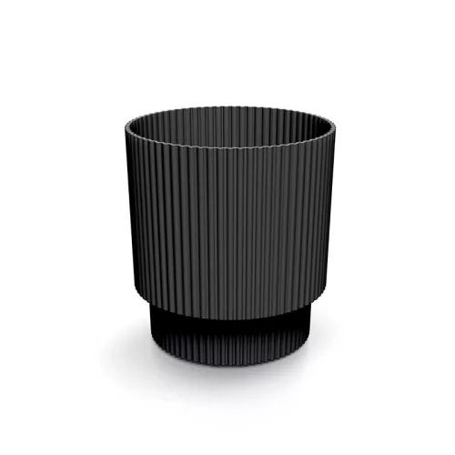 Virágcserép 150 Milly Round 146x157 mm szén Prosperplast