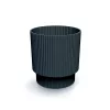 Virágcserép 150 Milly Round 146x157 mm antracit Prosperplast