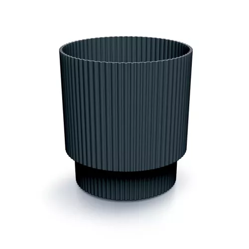 Virágcserép 170 Milly Round 168x181 mm antracit Prosperplast