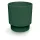 Virágcserép 200 Milly Round 195x210 mm fenyőzöld Prosperplast