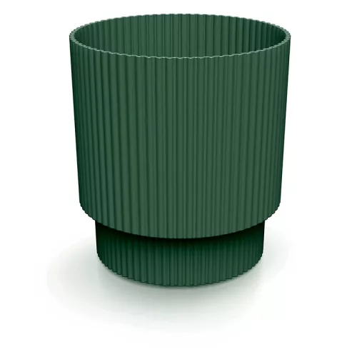 Virágcserép 200 Milly Round 195x210 mm fenyőzöld Prosperplast