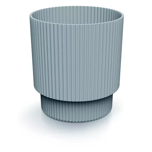 Virágcserép 200 Milly Round 195x210 mm világos szürke Prosperplast