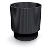 Virágcserép 200 Milly Round 195x210 mm szén Prosperplast